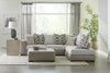 Zaftig Parchment Sofa Chaise Sectional