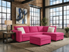 Hugo Fuschia 2 Piece Sectional