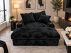 Glam Ebony Chaise