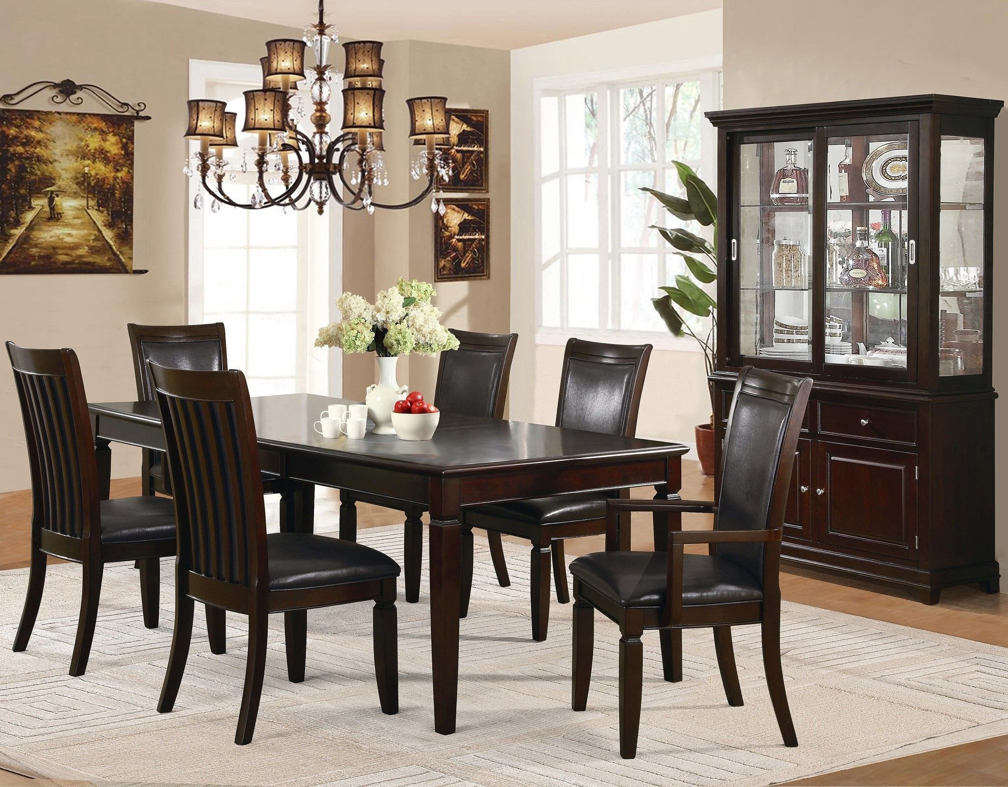 Dining Table Set Espresso Espresso Dining Room