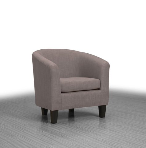 Collins Accent Chair Taupe - Furnlander