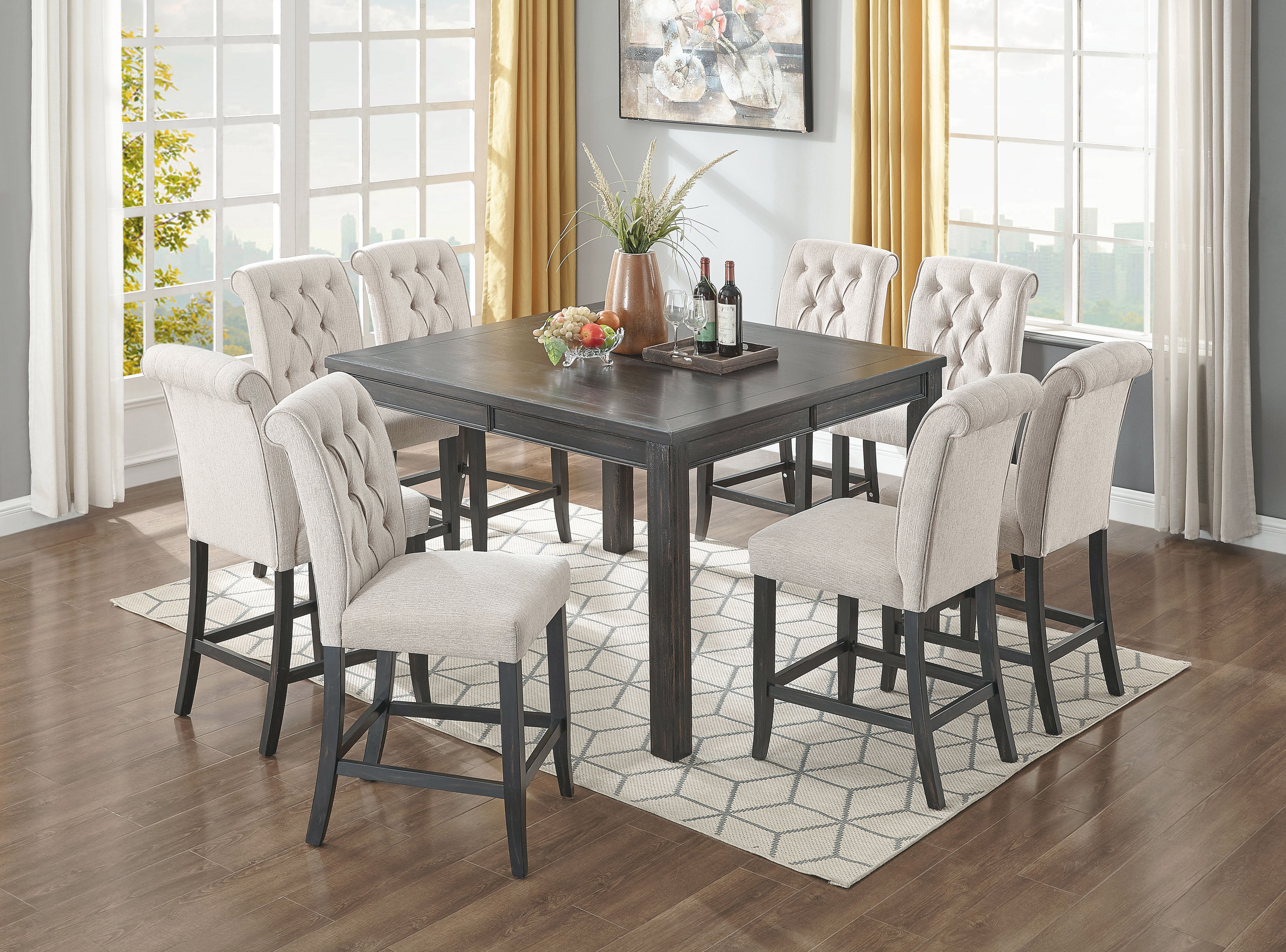 Square Designer Table Square Design Counter Table – Pacific Imports, Inc.