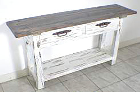 Rustic Lyon Sofa Table