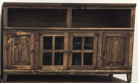 Rustic Antique Brown T.V. Stand