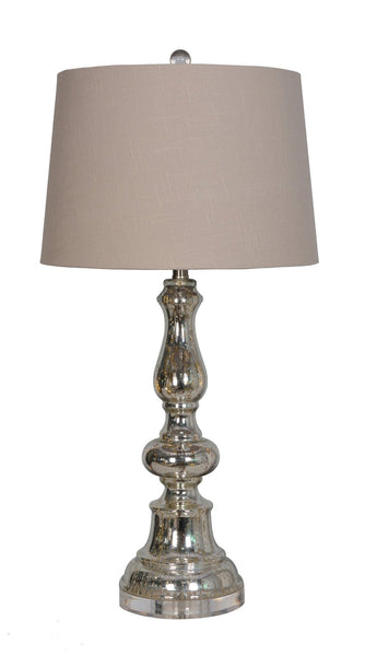 Webster Glass Table Lamp - Furnlander
